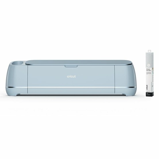 Machine de découpe cricut maker 3 + flex thermocollant argent pailleté 91 x 33 cm