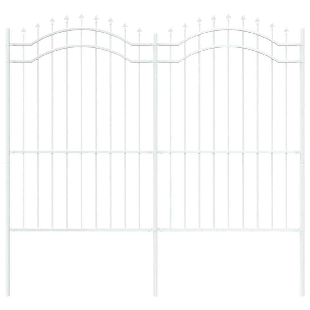 Clôture de jardin woerden blanc 240 x 215 cm