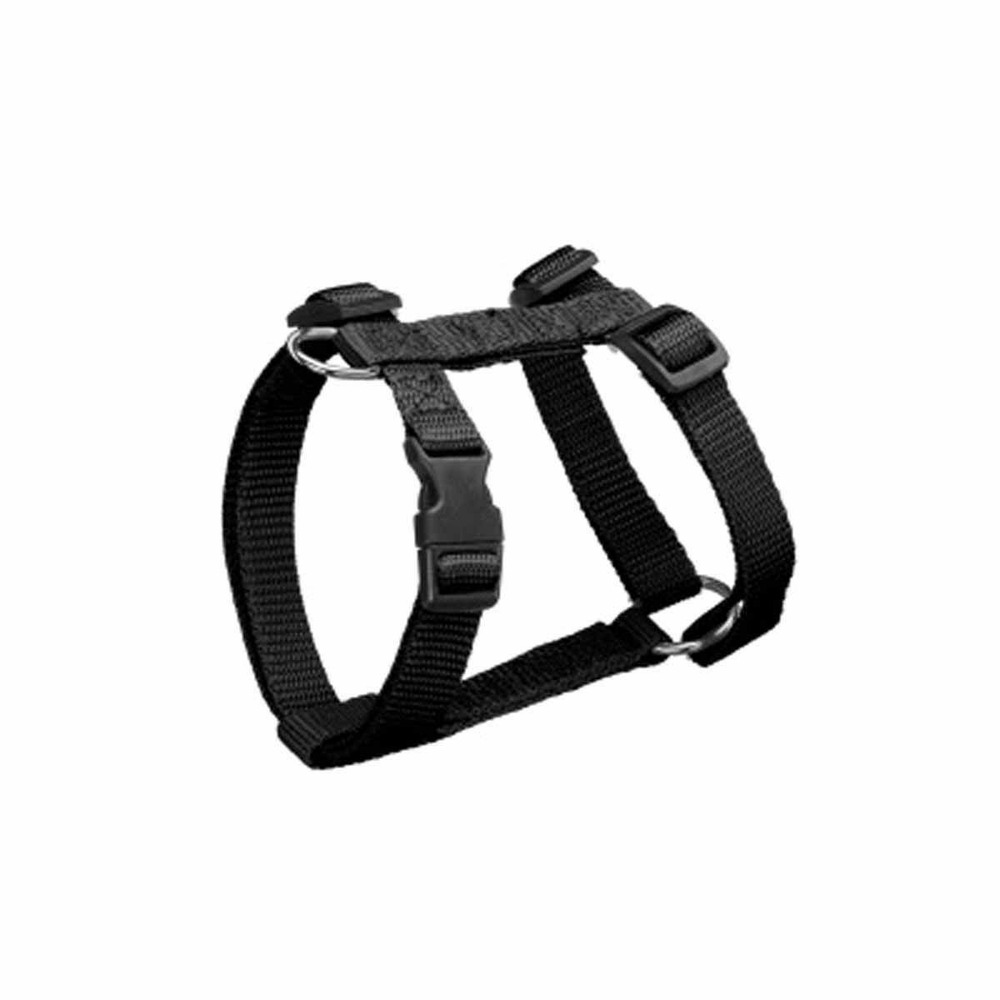 Harnais réglable chien essentiel 25-35cm noir