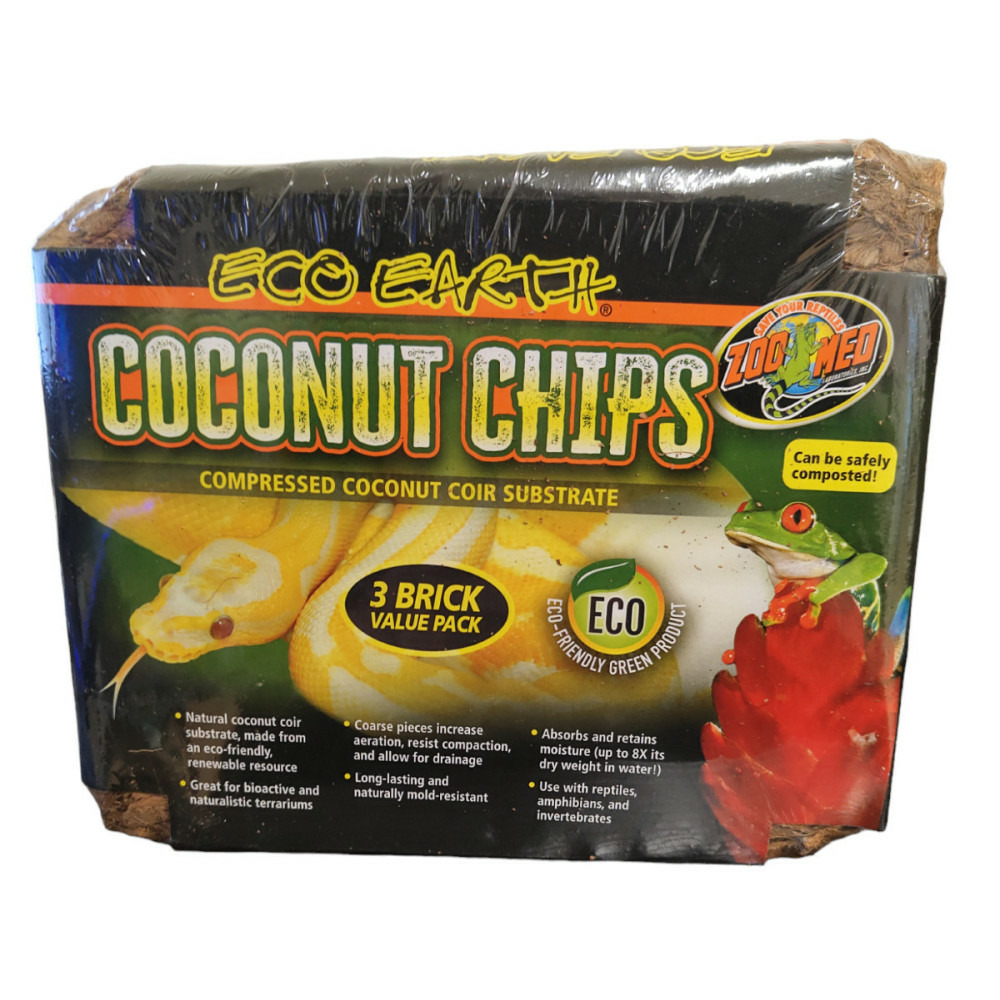 Chips de noix de coco eco earth 1.5 kg