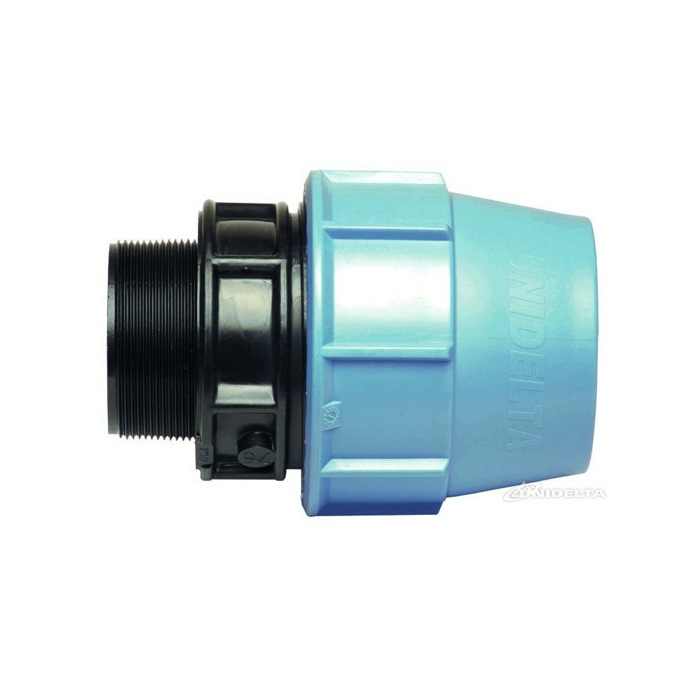 Raccord fileté mâle diametre 32 - 3/4 pouce -raccord a compression