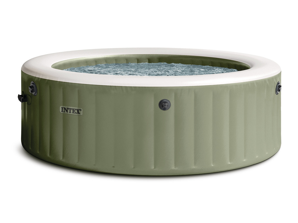 Spa gonflable purespa olive rond bulles 8 places