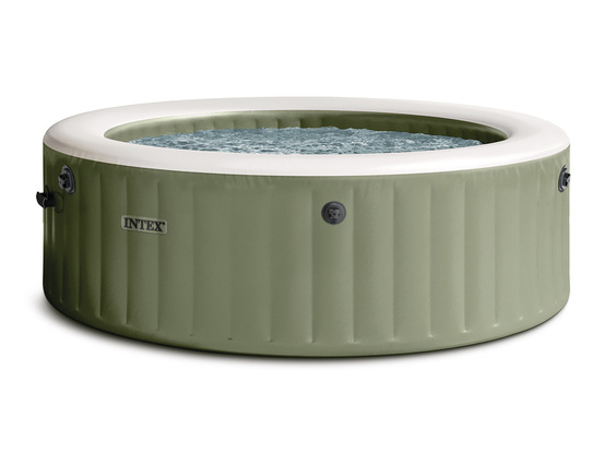 Spa gonflable purespa olive rond bulles 8 places
