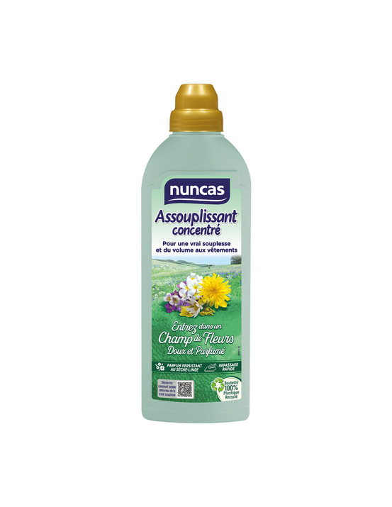 Assouplissant concentré champ de fleurs 750ml - nuncas