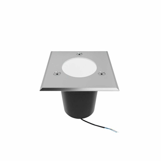 Spot encastrable carré à douille gu10
