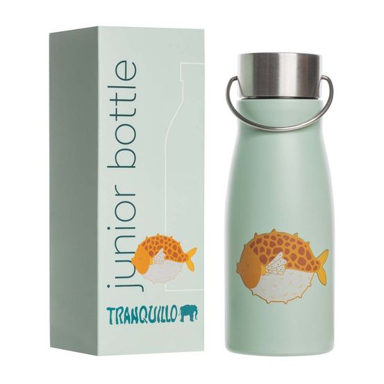 Gourde enfant en acier inoxydable 500ml poisson