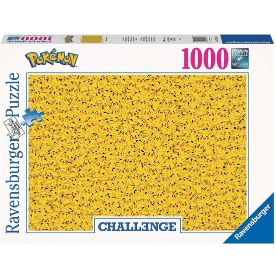 Challenge puzzle pokémon 1000 pcs