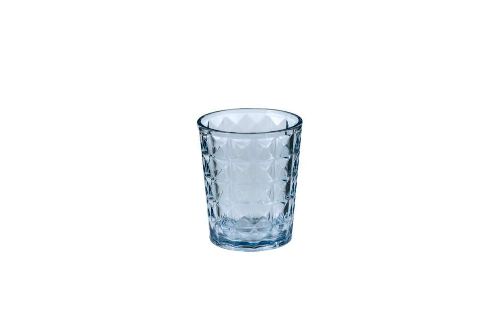 Kube verre bleu 450 ml - 48 unités - betik
