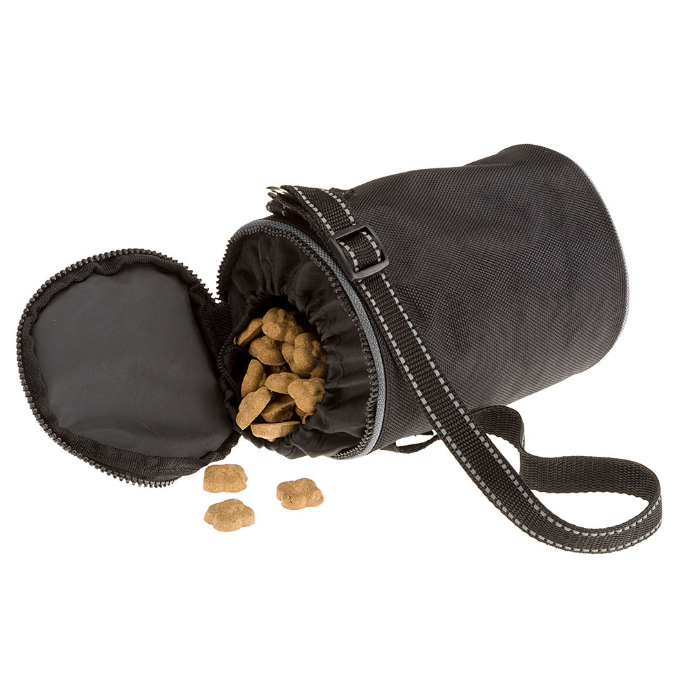 Conteneur sachet porte-croquettes chiens chien voyage ferplast dog treats bag