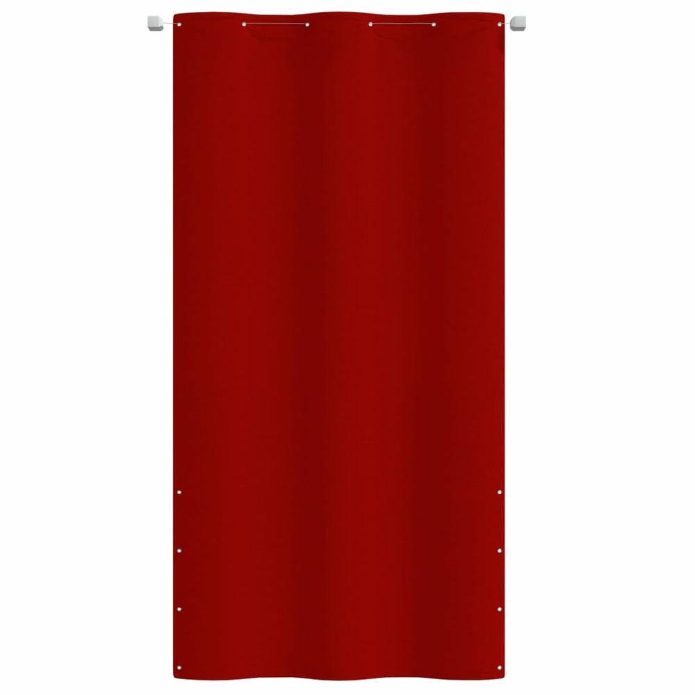 Écran de balcon rouge 120x240 cm tissu oxford