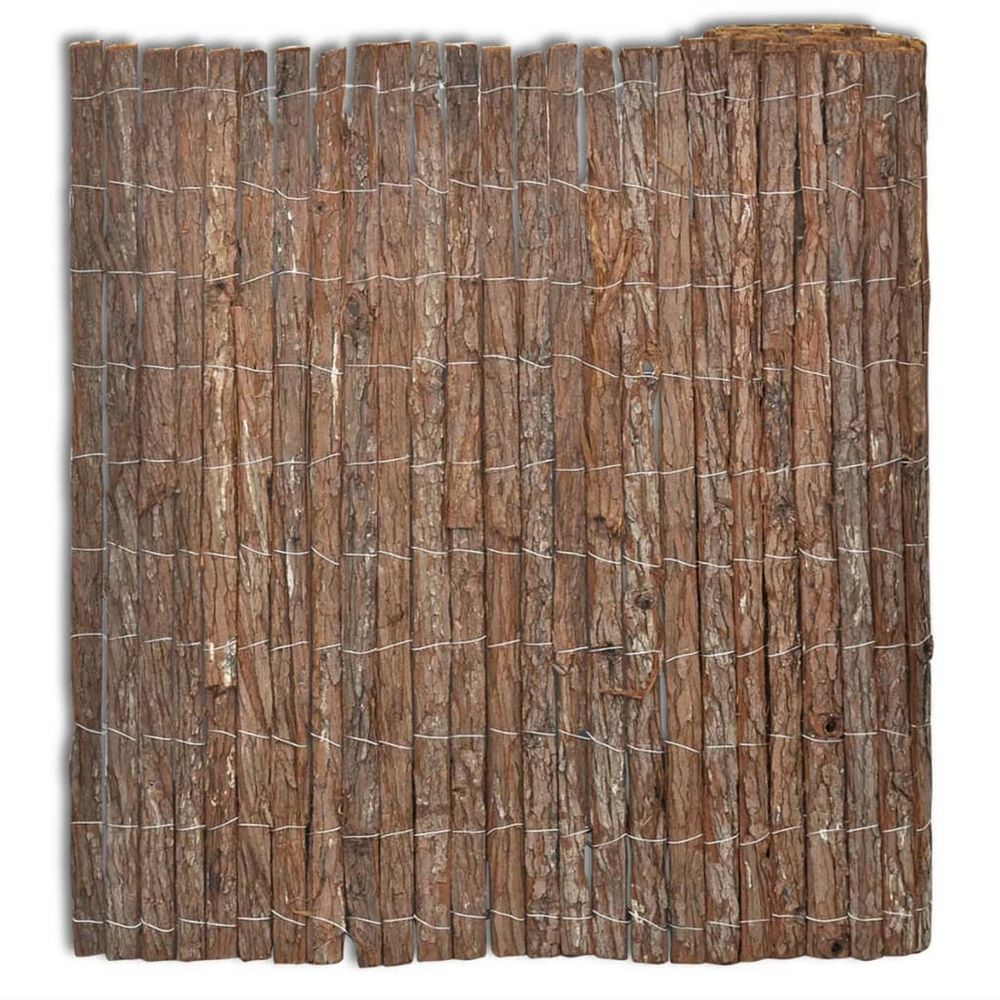 CLOTURE EN ECORCE 400 X 100 CM-(863187)