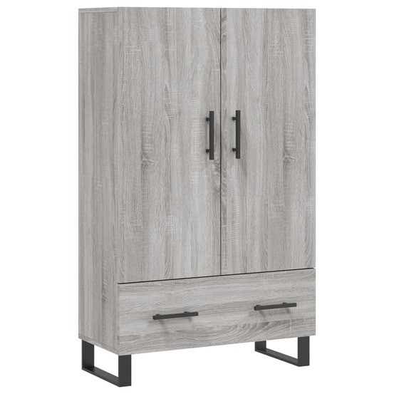 Buffet bahut commode armoire meuble de rangement organisateur cuisine salle de séjour salon haut sonoma 69,5 x 31 x 115 cm bo