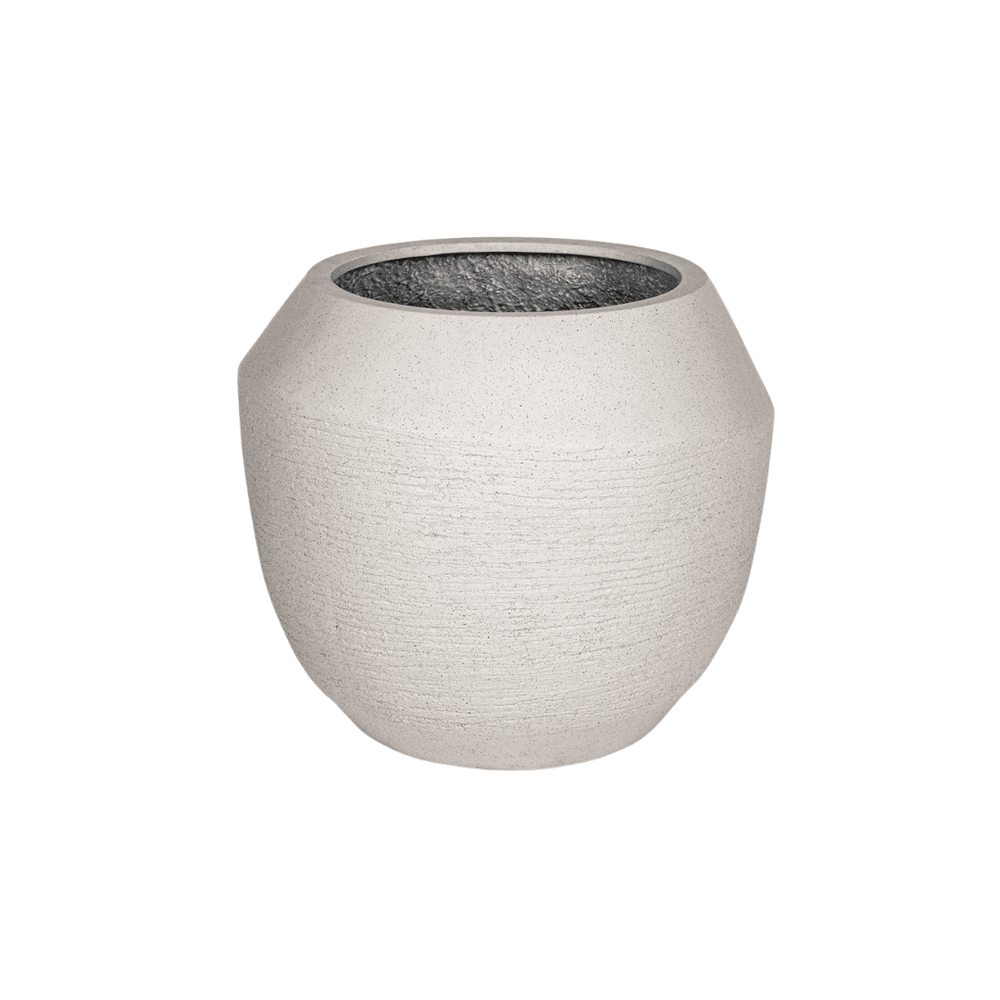 Pot de fleurs sable - d.54cm x h.47cm