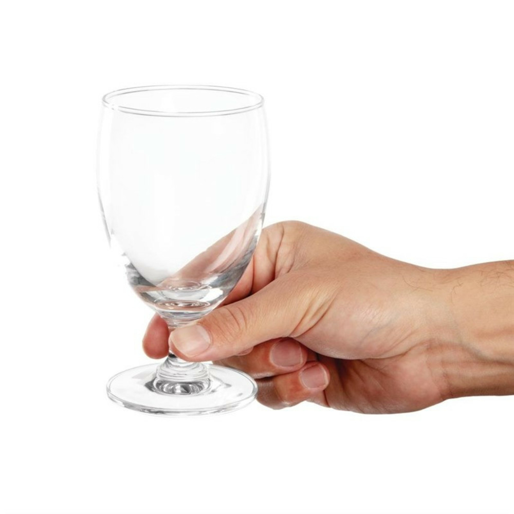 Verres à vin pied court cocktail 308 ml - lot de 6 - olympia