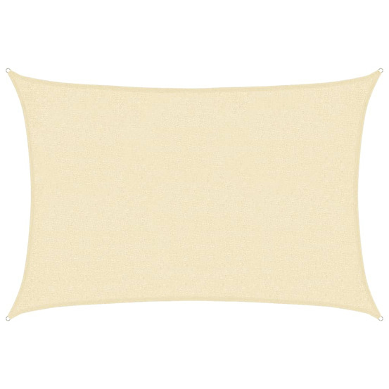 Voile d'ombrage 160 g/m² crème 2x3 m pehd