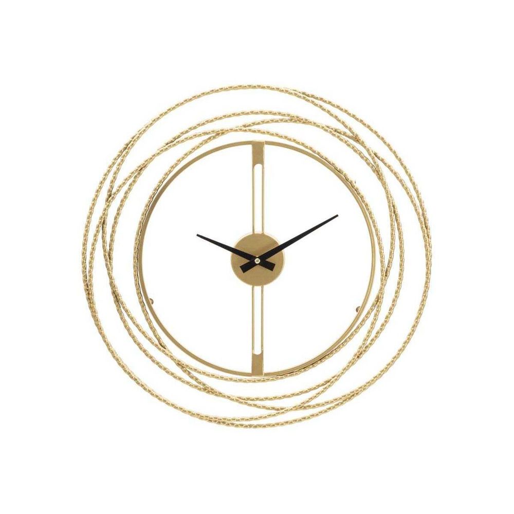 Horloge en métal gold trips 50 x 4 cm