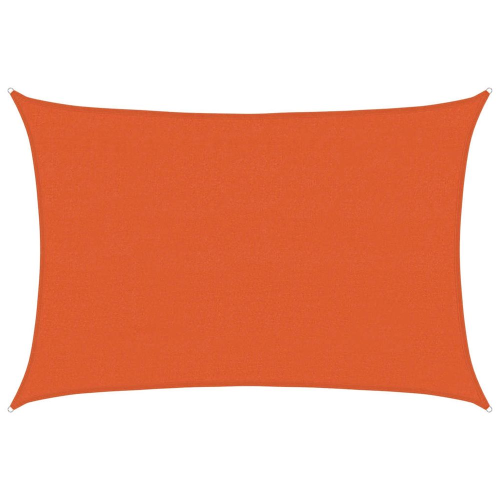 Voile d'ombrage 160 g/m² orange 4x6 m pehd