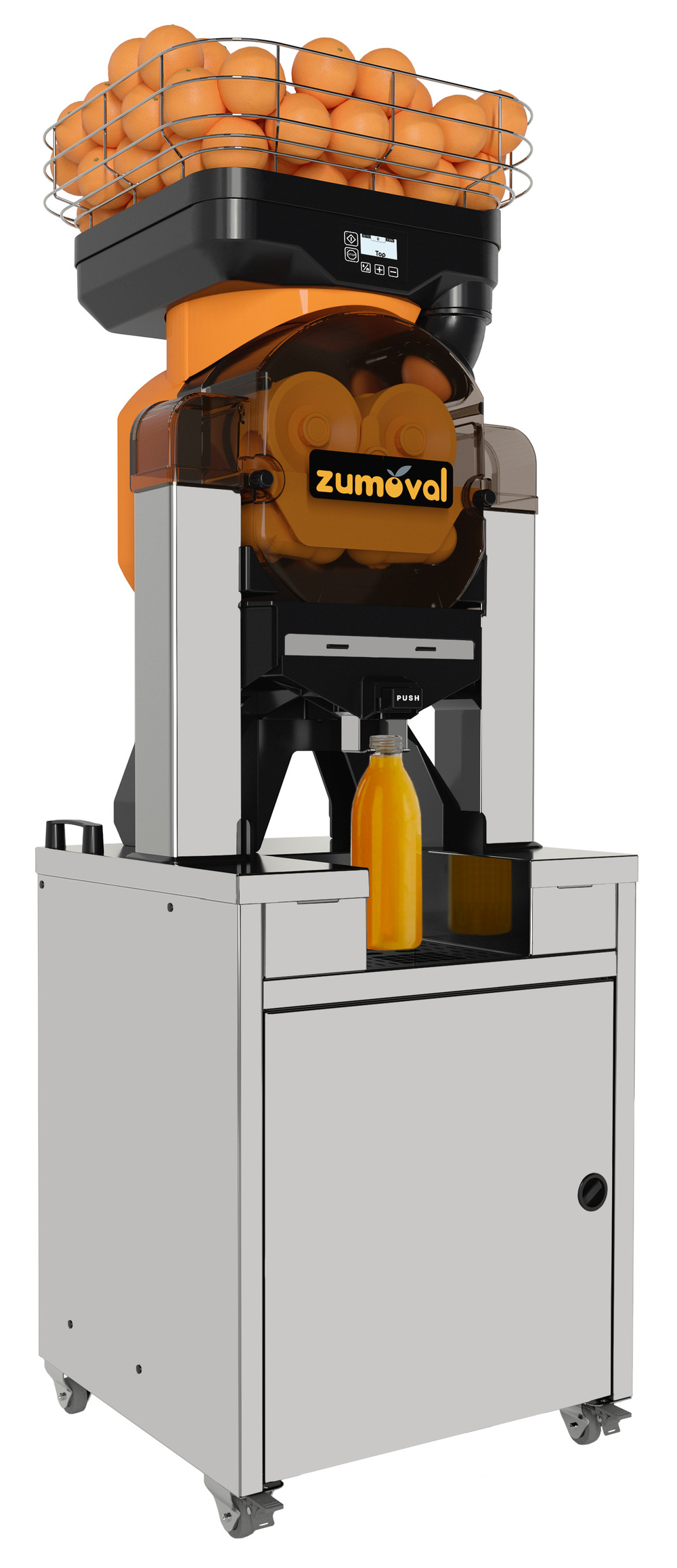 Presse agrume fasttop avec filtre automatique sur meuble distributeur - zumoval