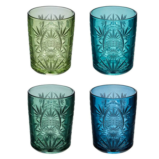 Lot de 4 gobelets bas design
