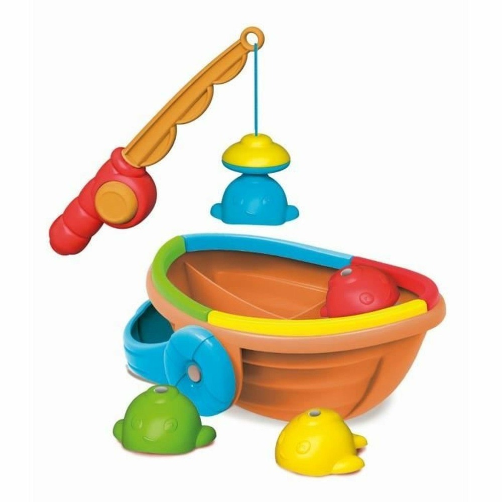 Jeu de pêche à la ligne pour bébé 100% recyclé - multicolore
