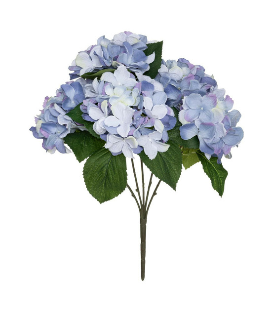 Bouquet d'hortensias artificiels d. 25 x h. 42 cm