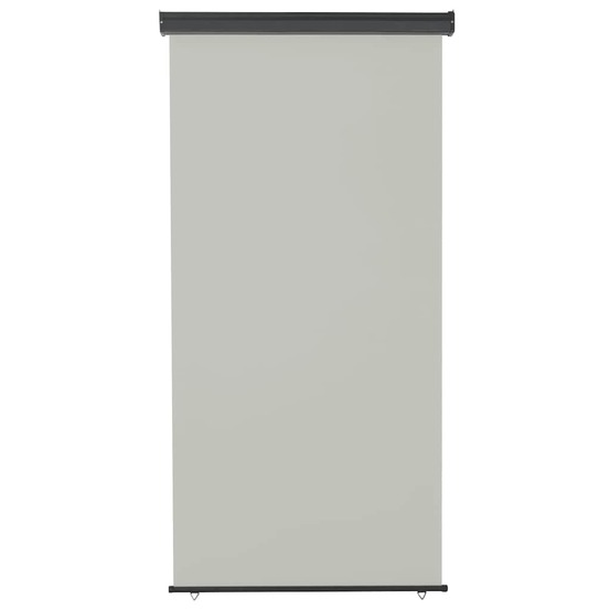 Auvent latéral de balcon 125x250 cm gris