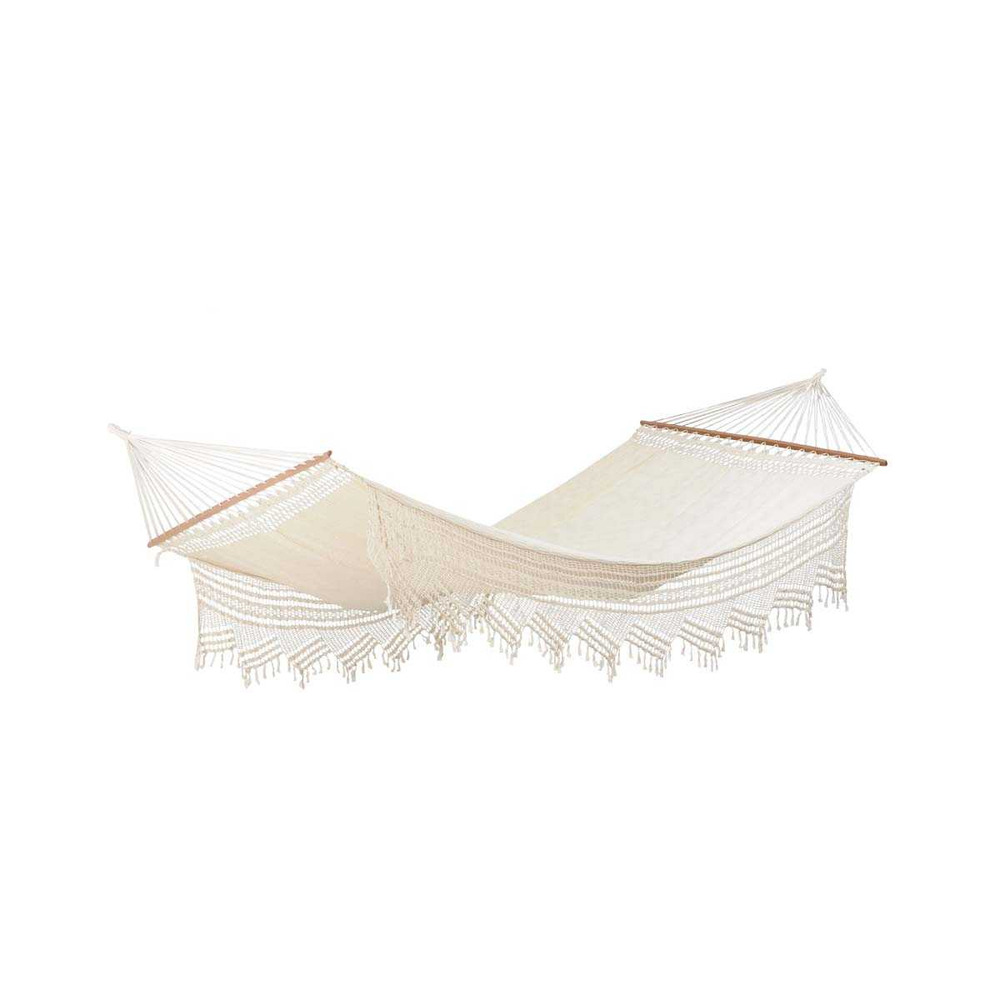 Hamac artisanal xxl en coton jacquard palacio