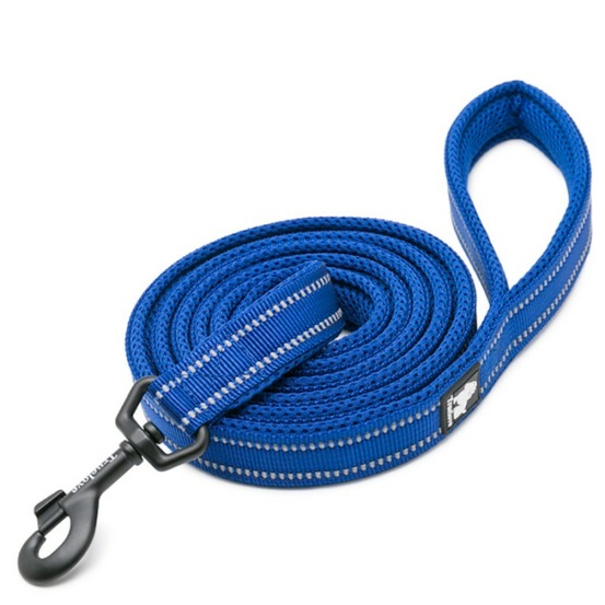 Laisse chien walk assortie au harnais truelove country plus - 200 cm - Bleu royal