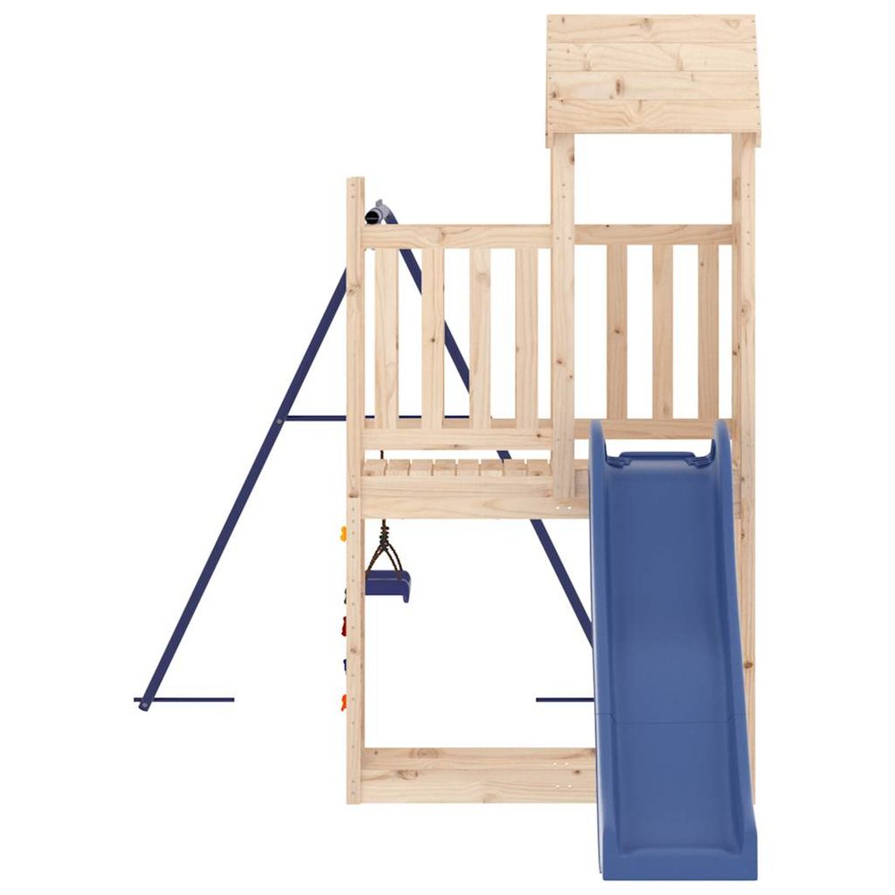 Aire de jeux d'extérieur bois de pin massif