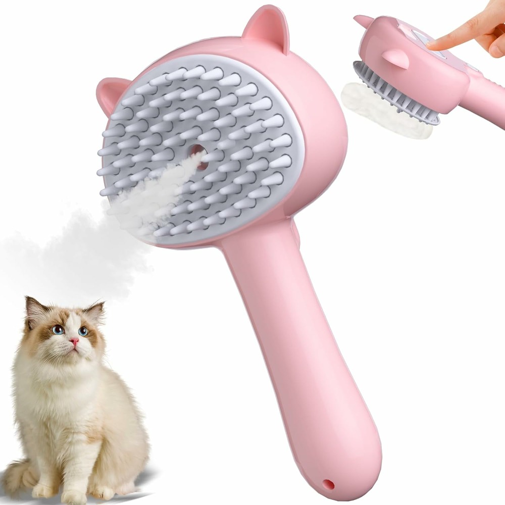 Brosse vapeur pour chat contre la mue dtopbuyage