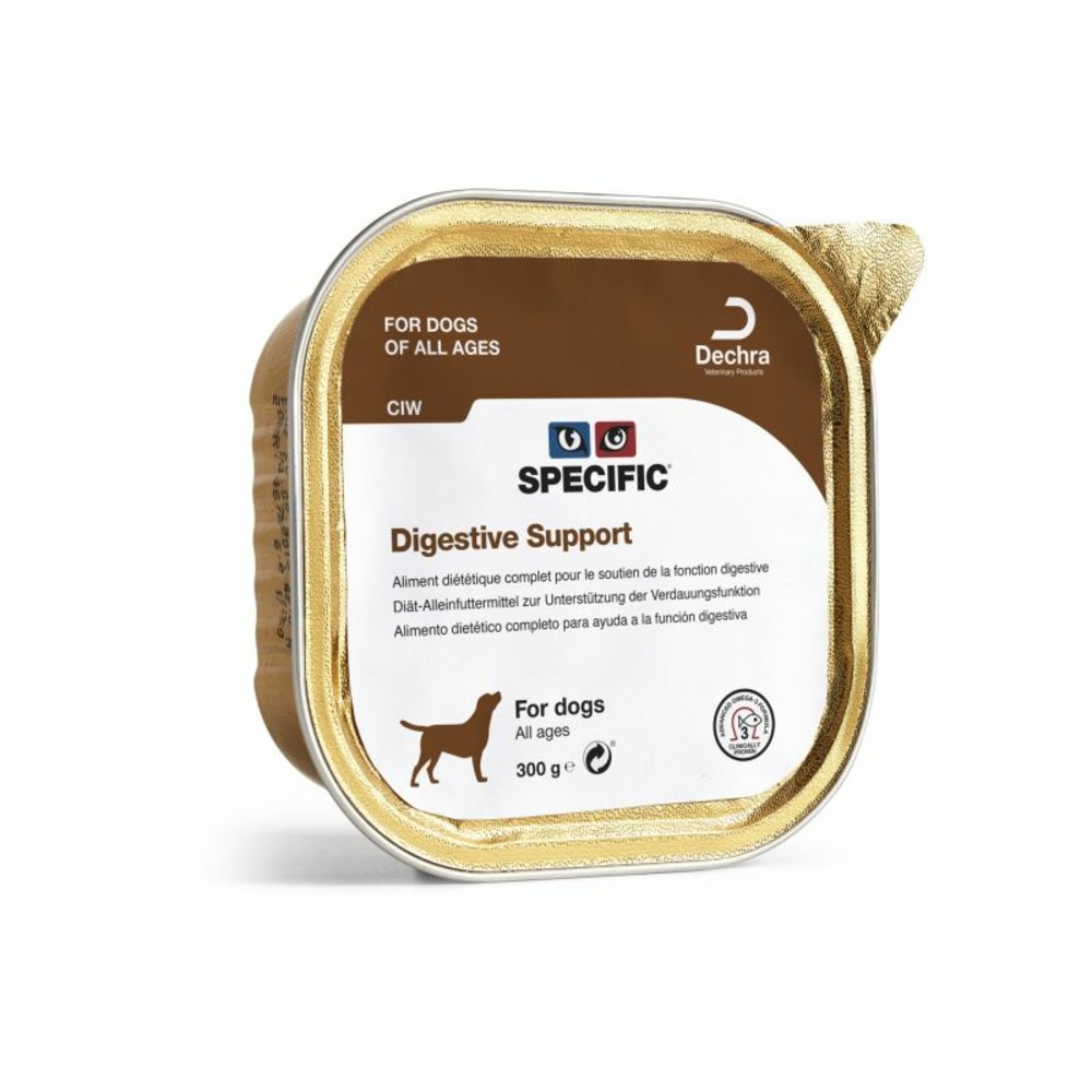 Pâtée pour chien ciw digestive support (boite 6x300g) - specific 6x300 g