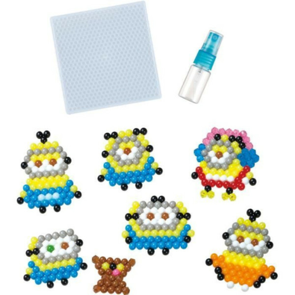 Kit de perles les minions 2 - aquabeads - recrée tes personnages préférés du film