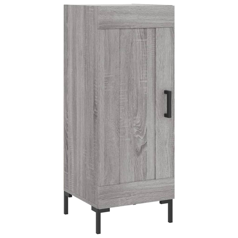 Buffet bahut commode armoire meuble de rangement organisateur cuisine salle de séjour salon sonoma 34,5 x 34 x 90 cm bois d'i