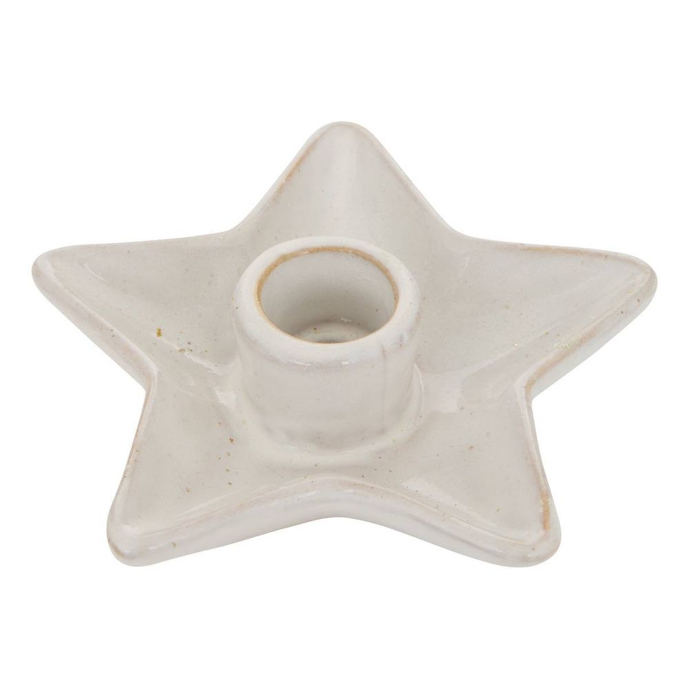 Bougeoir de noël en céramique