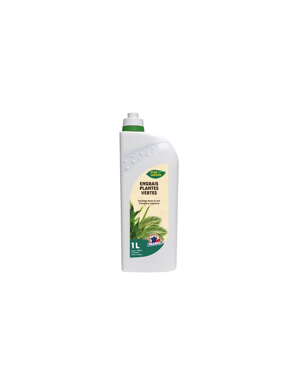Engrais liquide plantes vertes 4.5.7 doseur 1l - star jardin