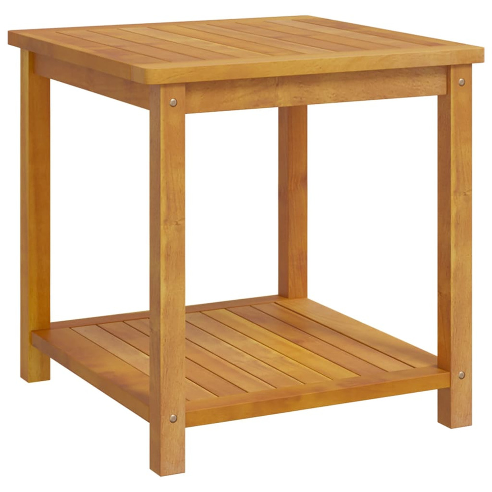 Table d'appoint Bois d'acacia 45x45x45cm