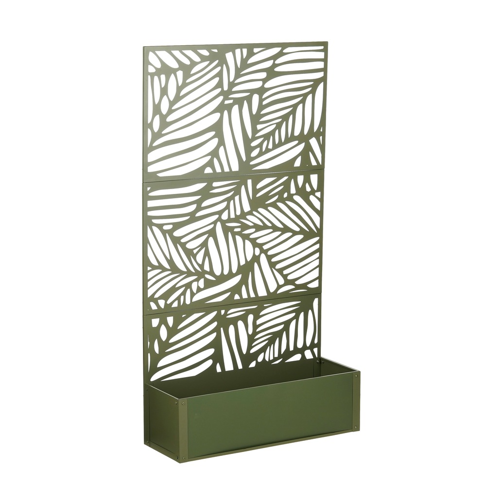 Mica decorations sapri support pour plantes - jardinière avec treillis pour plantes grimpantes - support pour plantes autoportant