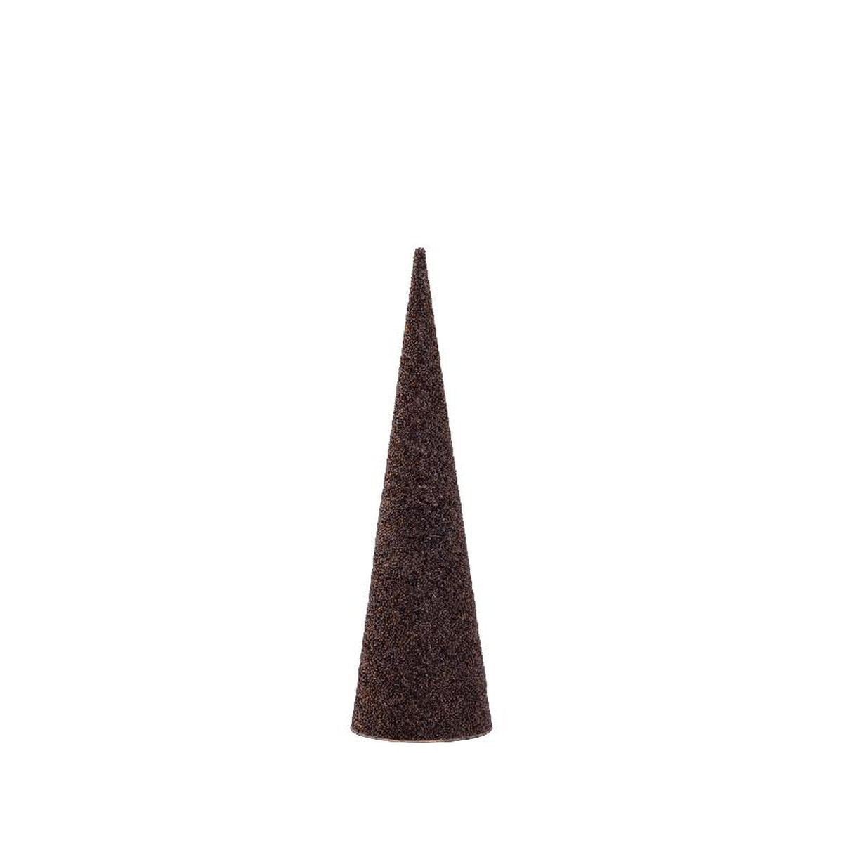 Ptmd décoration de noël tahani - 11.5x11.5x41 cm - le fer - marron