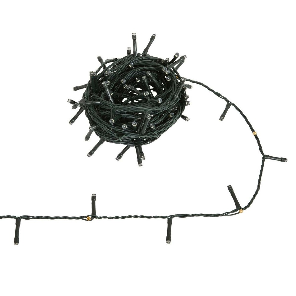 Guirlande lumineuse extérieure 120 led froid chaud l.9m