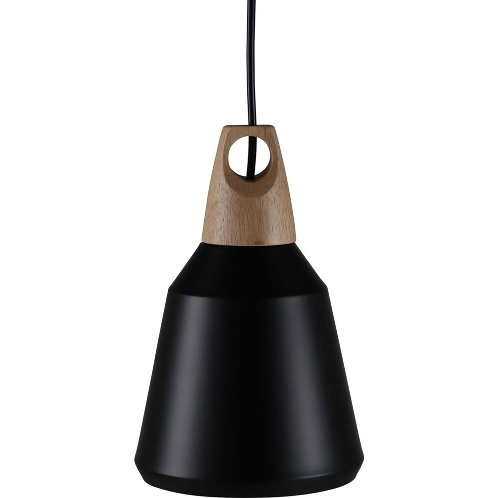 Suspension en aluminium nao 16 x 24.5 cm noir