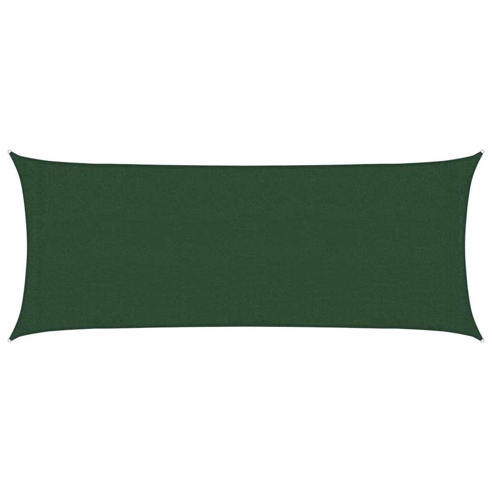 Voile d'ombrage 160 g/m² vert foncé 2x5 m pehd