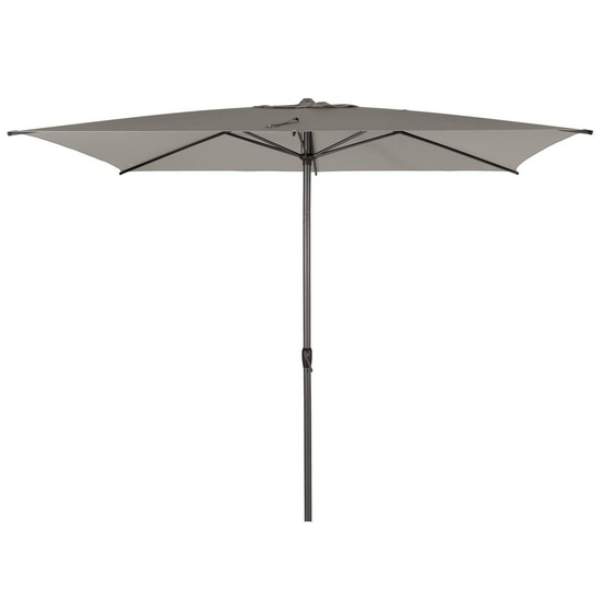 Parasol droit rectangulaire loompa taupe