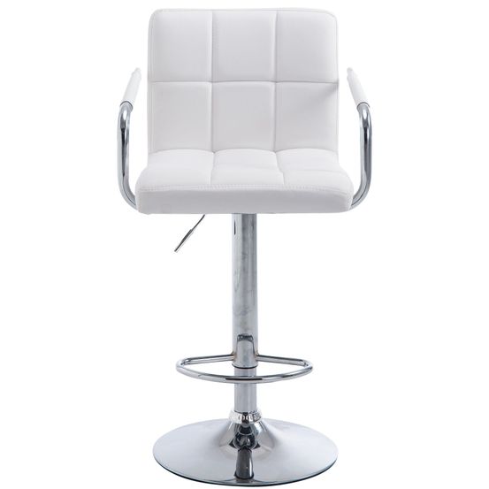 Lot de 2 tabourets de bar lucy v2 chromé