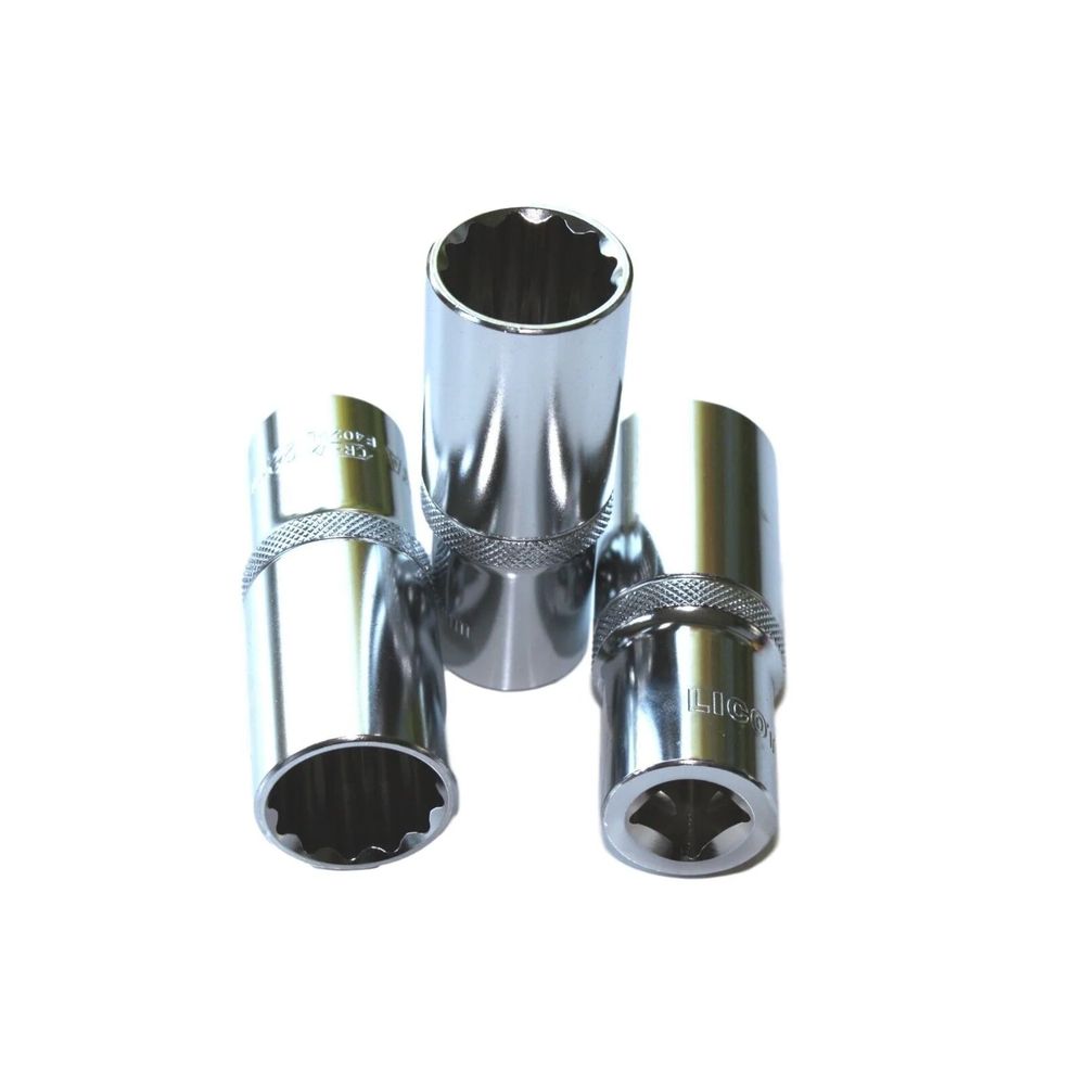 Douille 1/2 pouce, 14mm, douille longue, 12 pans, outil professionnel