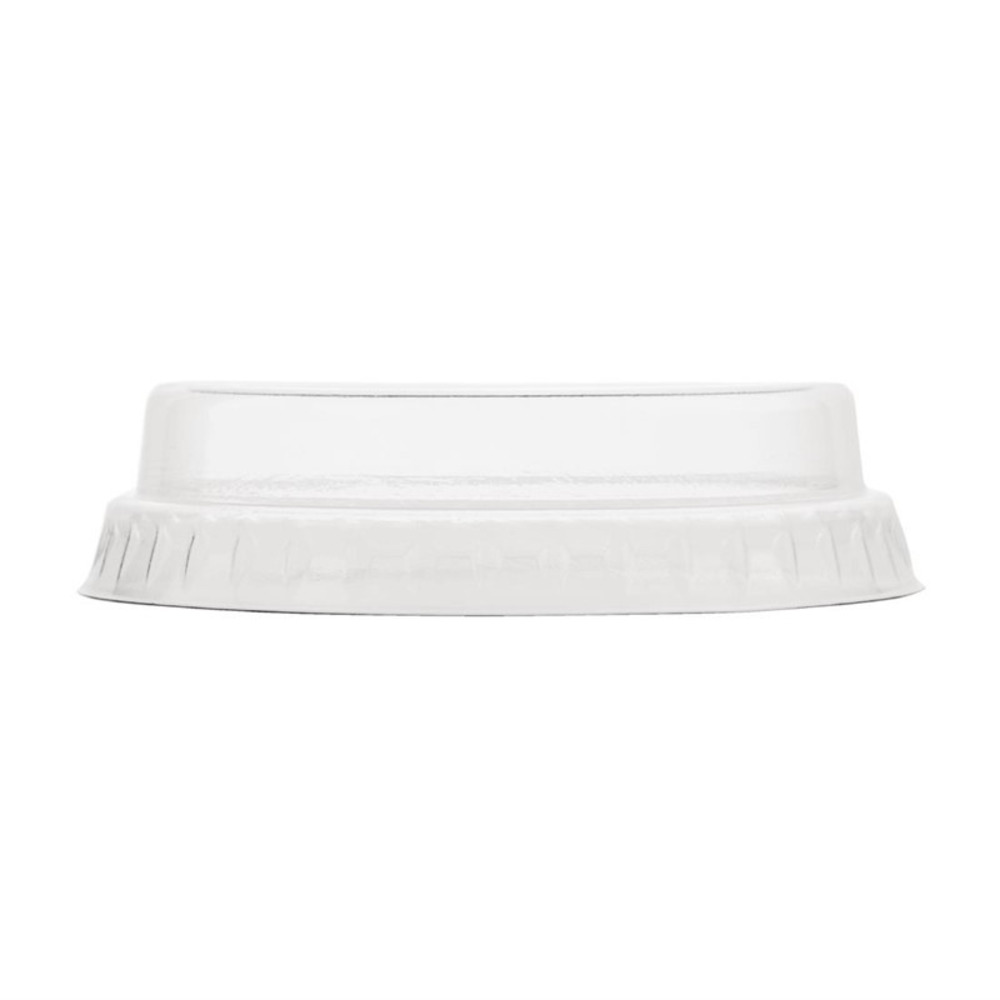 Couvercles plats pour gobelets compostables en pla lot de 1000 - vegware