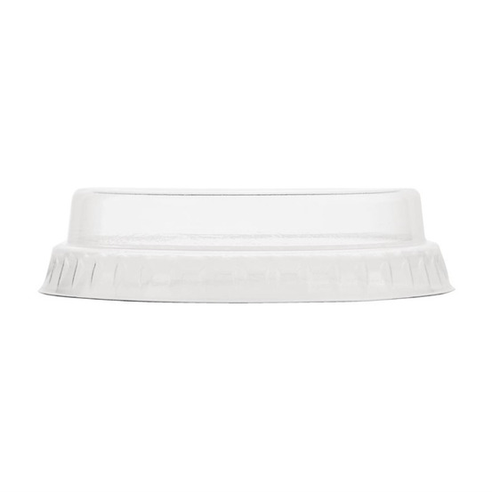 Couvercles plats pour gobelets compostables en pla lot de 1000 - vegware