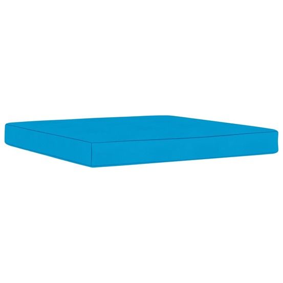 Coussin de palette bleu clair tissu oxford