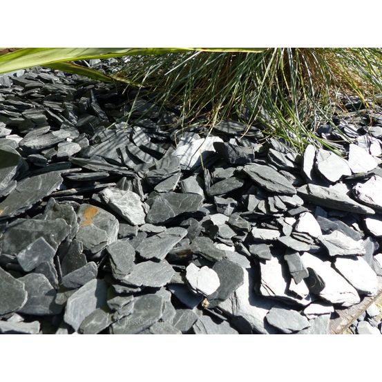 Paillage ardoise noir 10-40 pack 13 m² - 31 sacs - 775 kg