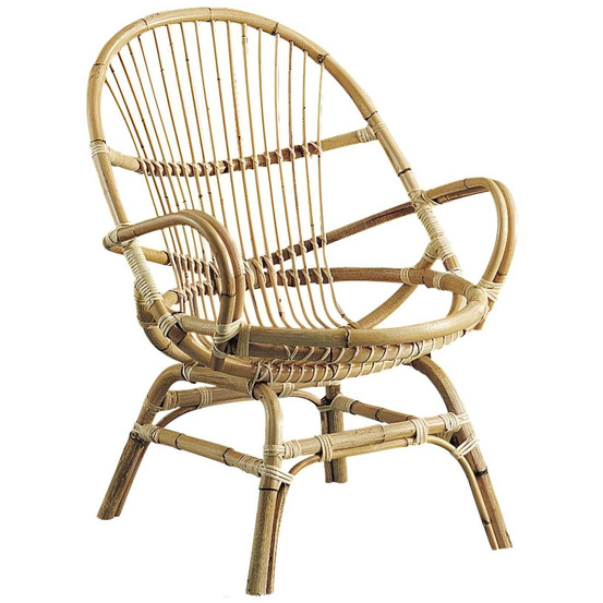 Fauteuil coquille en manau jakarta