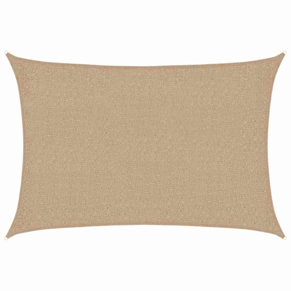 Voile d'ombrage 160 g/m² taupe 2x3 m pehd